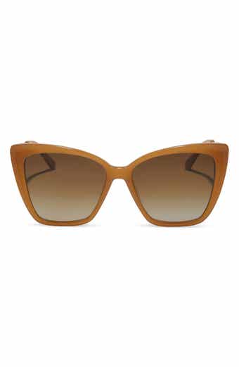 DIFF Becky II 56mm Cat Eye Sunglasses