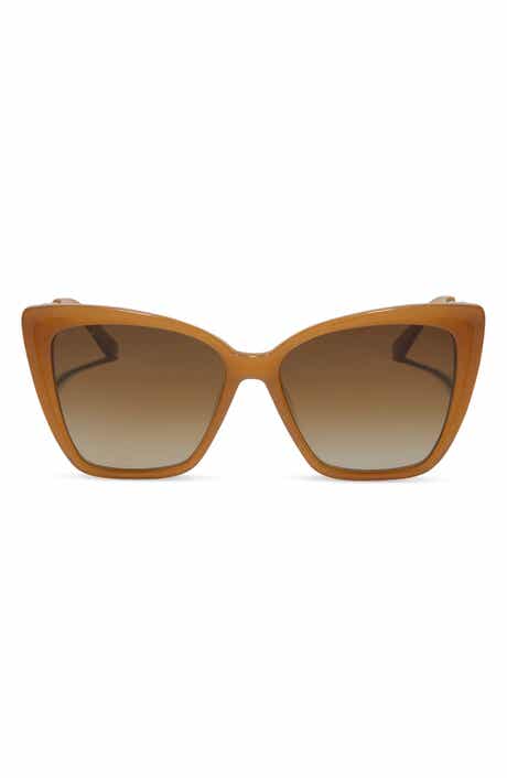 DIFF Becky II 56mm Cat Eye Sunglasses