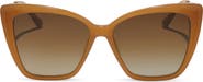 DIFF Becky II 56mm Cat Eye Sunglasses
