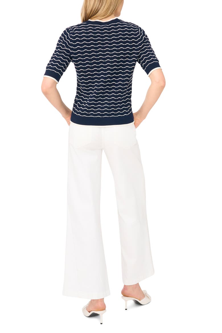 Scallop Cardigan, Alternate, color, CLASSIC NAVY