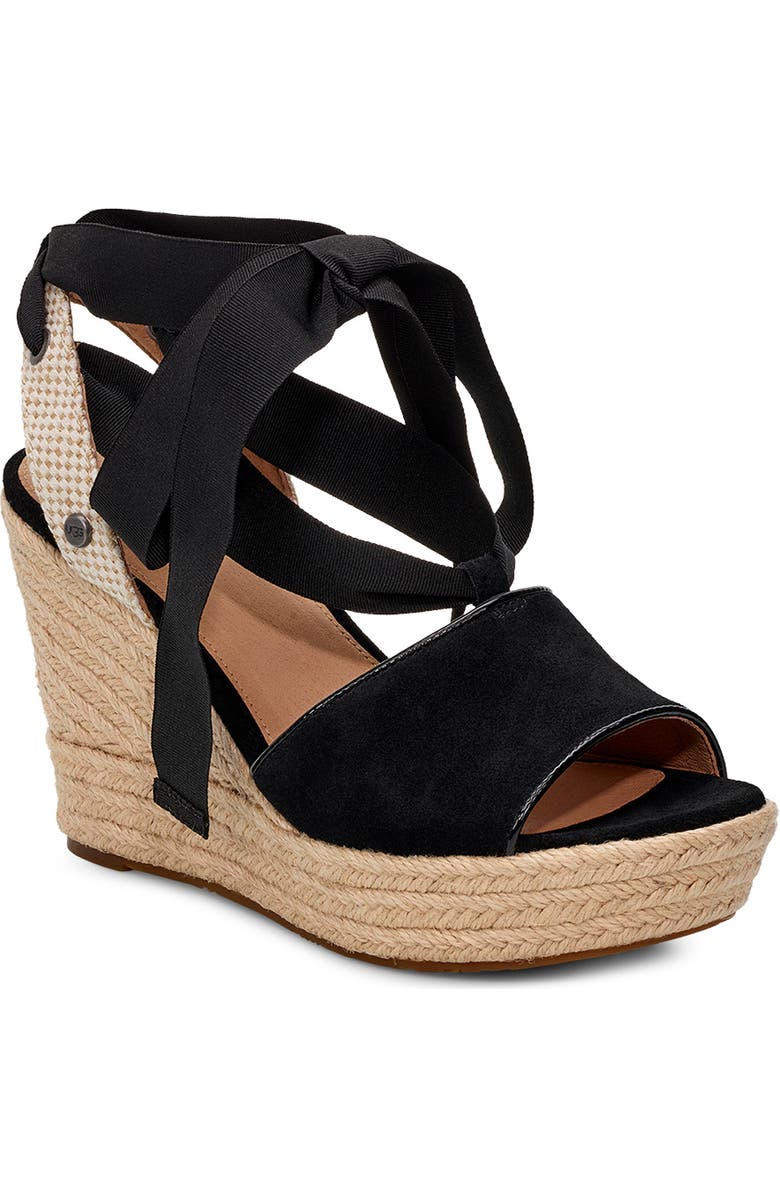 UGG<sup>®</sup> Shiloh Wedge Sandal, Main, color,
