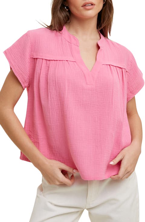 Cotton Gauze Top