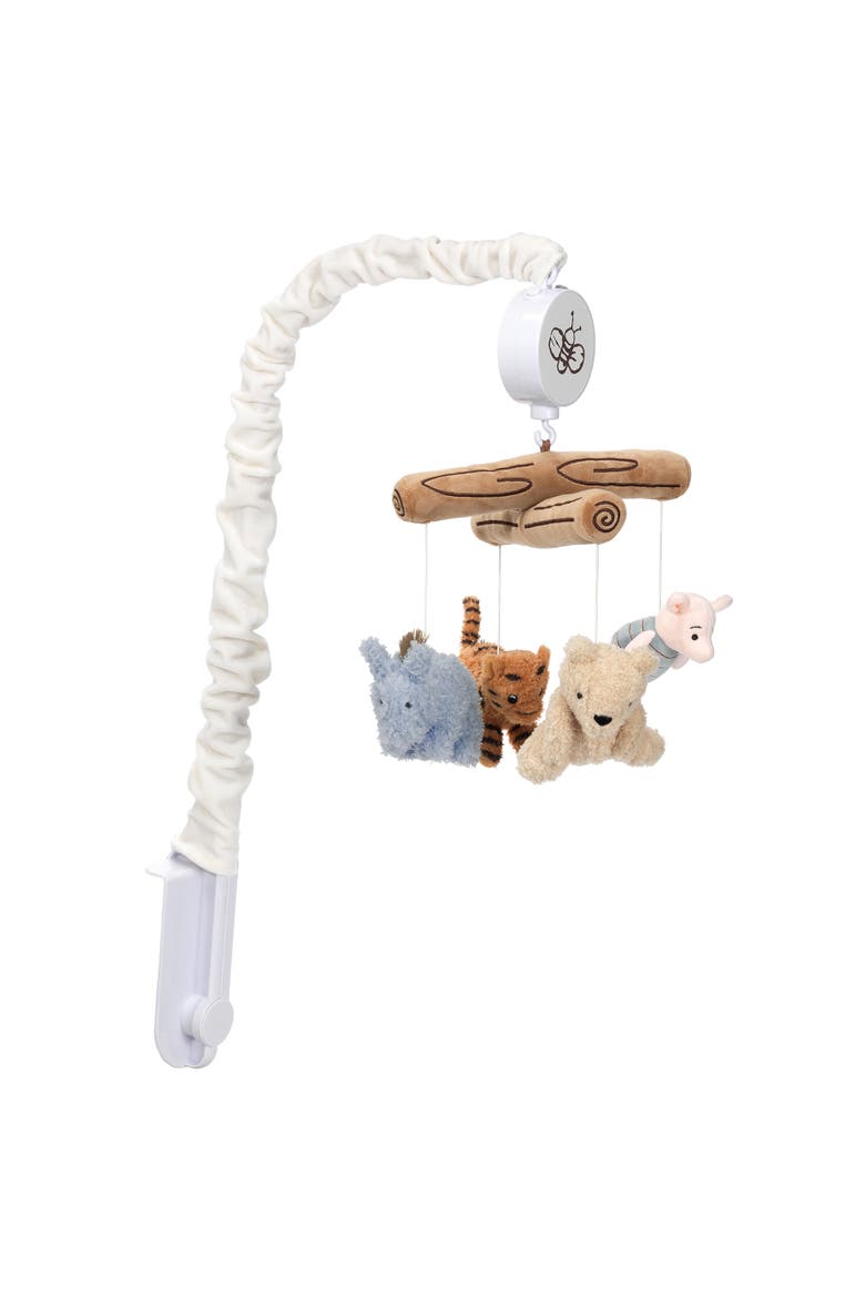 Disney Baby Storytime Pooh Musical Baby Crib Mobile Soother Toy, Alternate, color, Multicolor