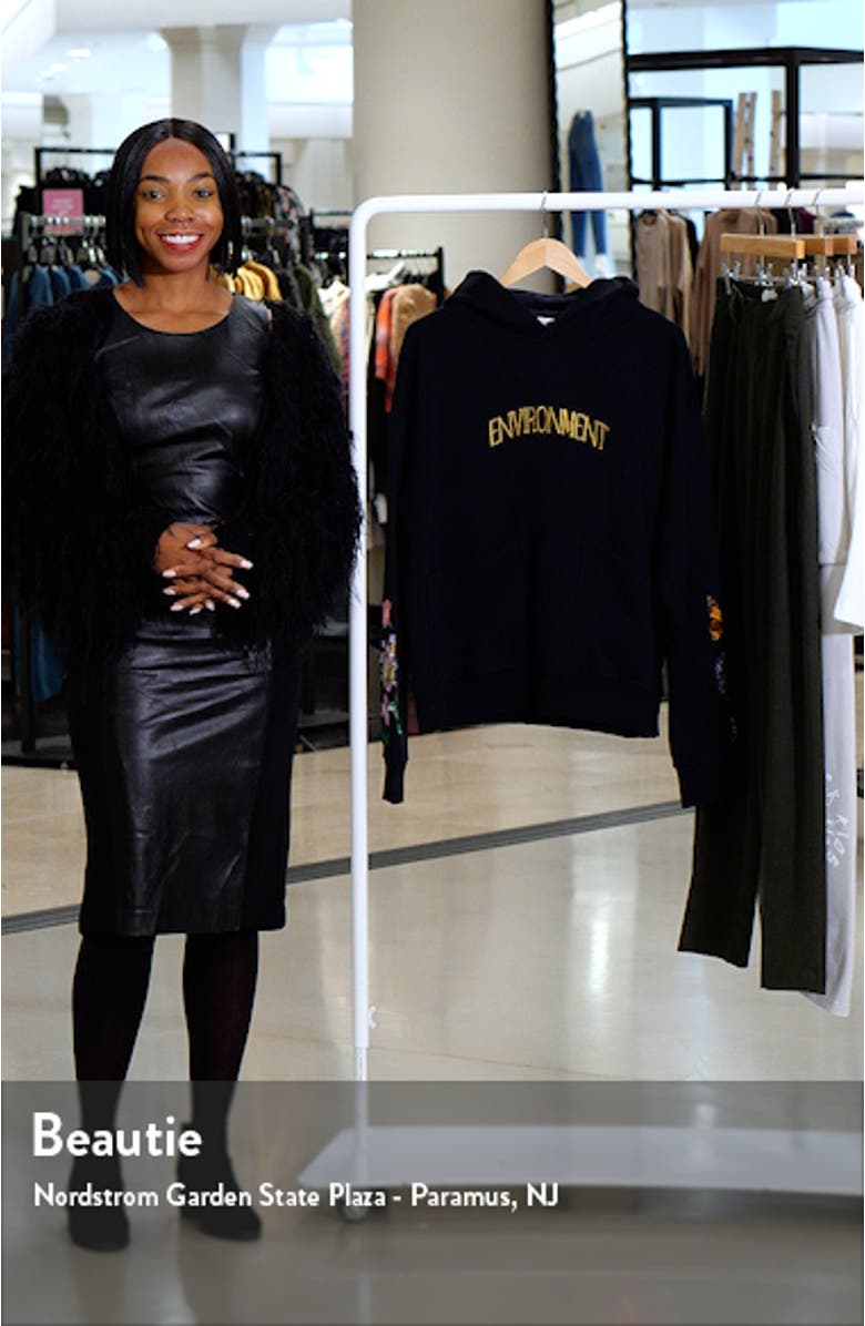 Environment V2 Oversize Floral Embroidered Hoodie, sales video thumbnail