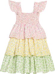 BISBY Kids' Tiered LeeLee Dress
