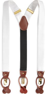 CLIFTON WILSON Silk Suspenders