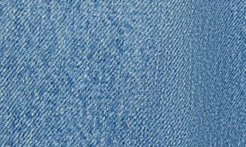 Mother The Dodger Embroidered Flood Wide Leg Jeans In Blue