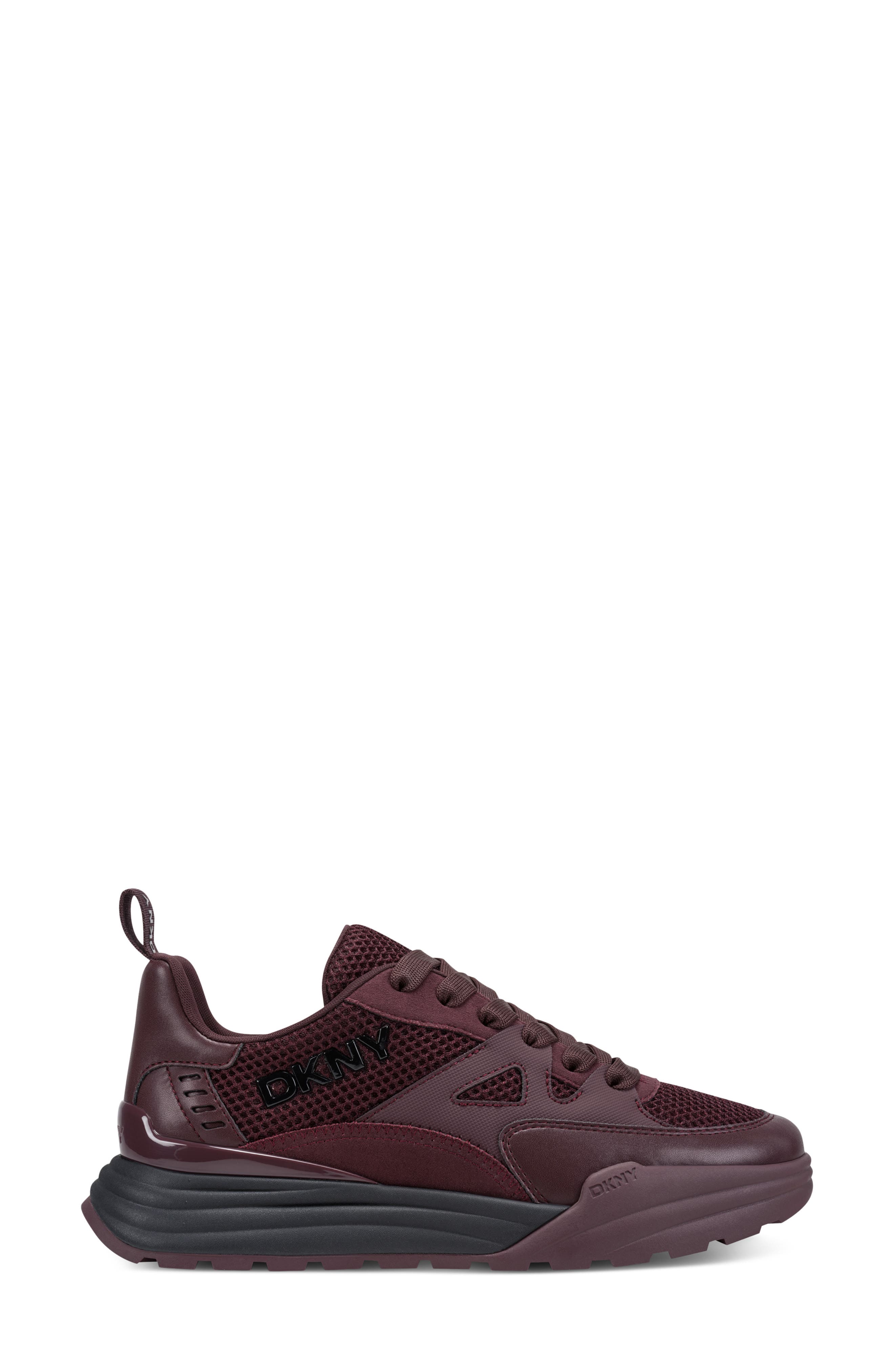 Zanira Platform Sneaker, Alternate, color, SANGRIA