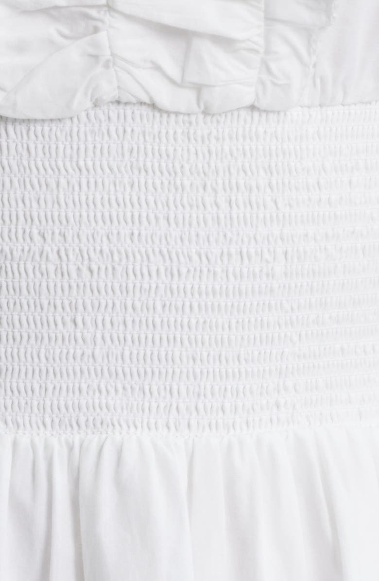 LOVE THE LABEL Maribel Open Back Cotton Minidress, Alternate, color, 