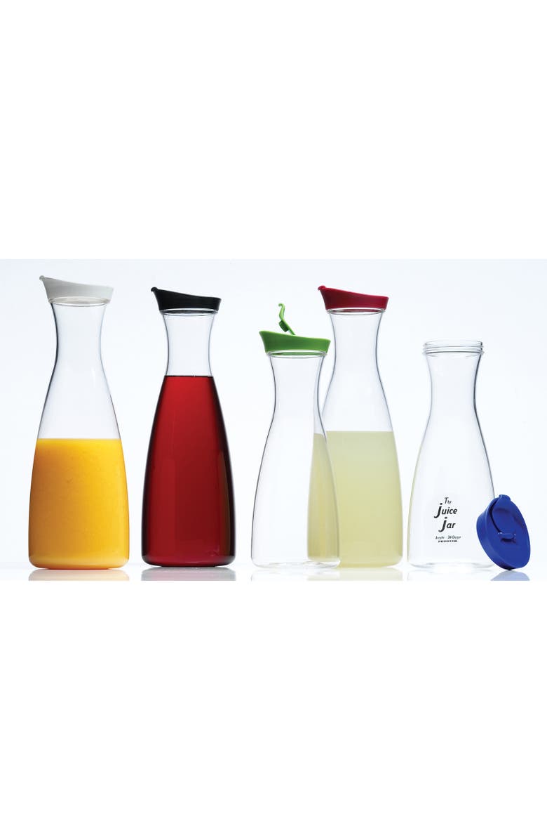 PRODYNE Acrylic 56-Ounce Juice Jar, 56 Ounce, Alternate, color, White