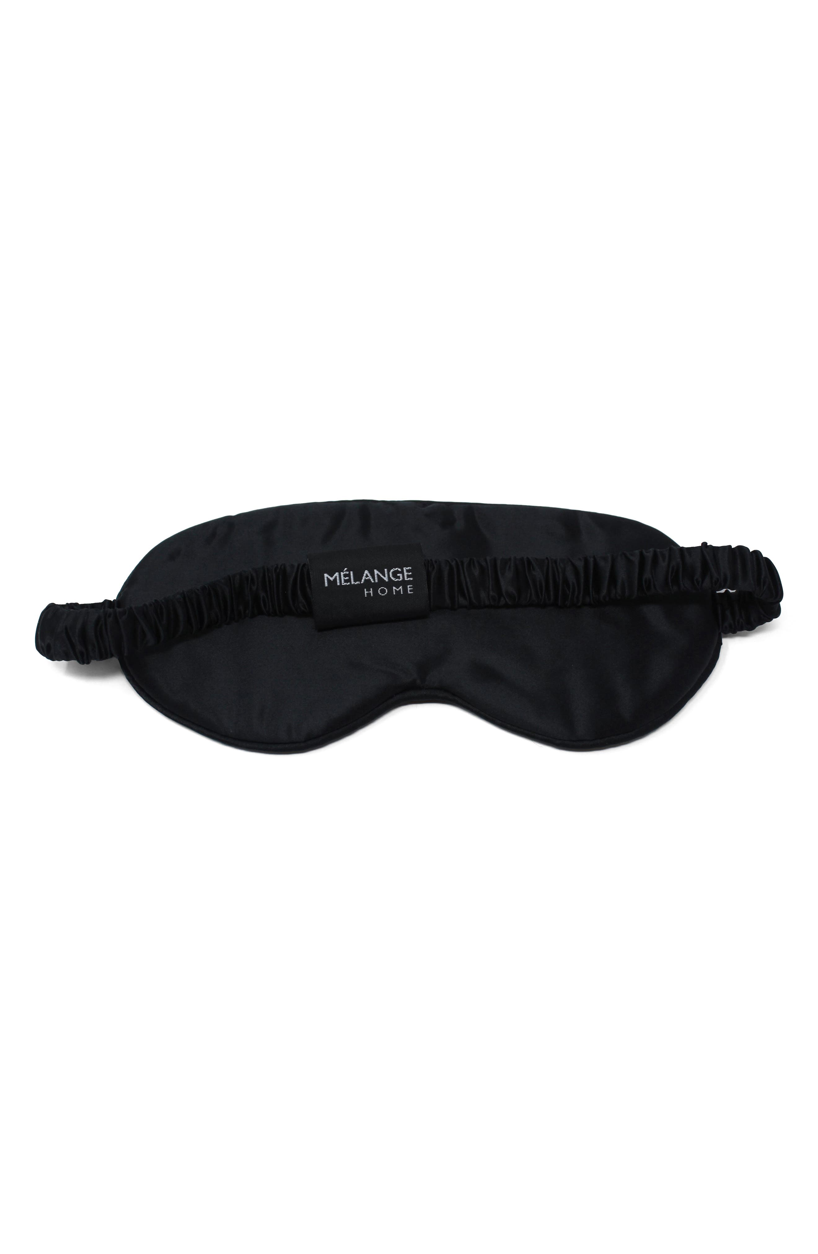 MELANGE HOME Mulberry Silk Eye Mask