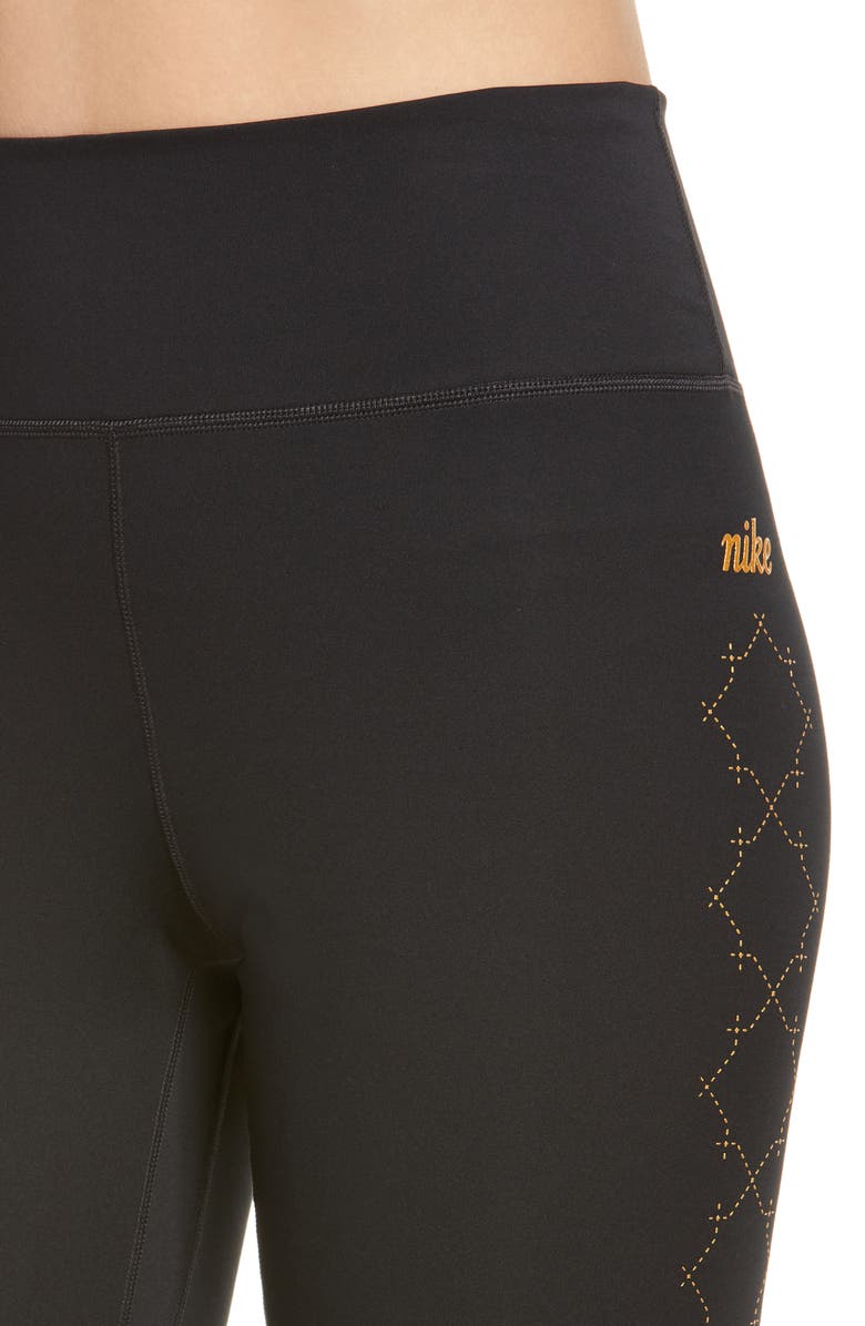Nike One Luxe Dri-FIT High Waist Leggings, Alternate, color, 