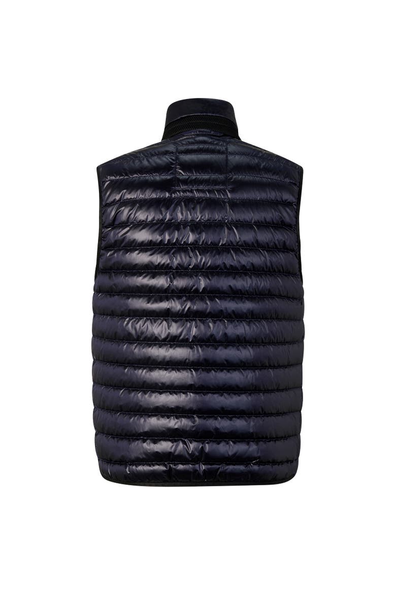 Lasse Lightweight Down Vest, Alternate, color, Navy blue