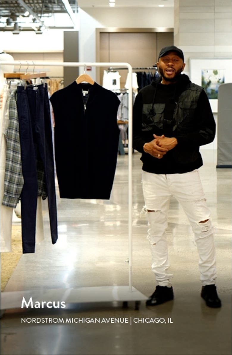 Autumn Crest Quarter Zip Vest, sales video thumbnail