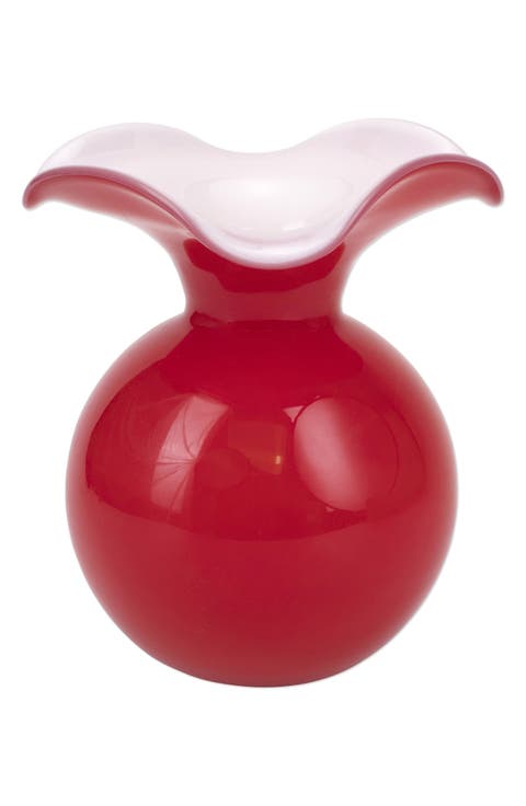 Hibiscus Fluted Medium Vase