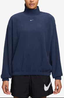 Nike Phoenix Plush Cozy Oversized Mock Neck Sweatshirt