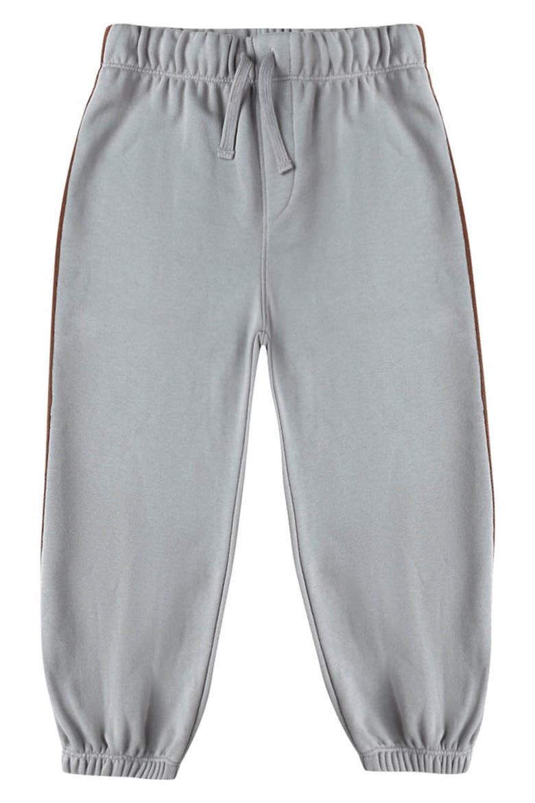 Relaxed Cotton Blend Joggers, Main, color, DUSTY BLUE