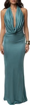 JLUXLABEL Lunara Cowl Maxi Dress