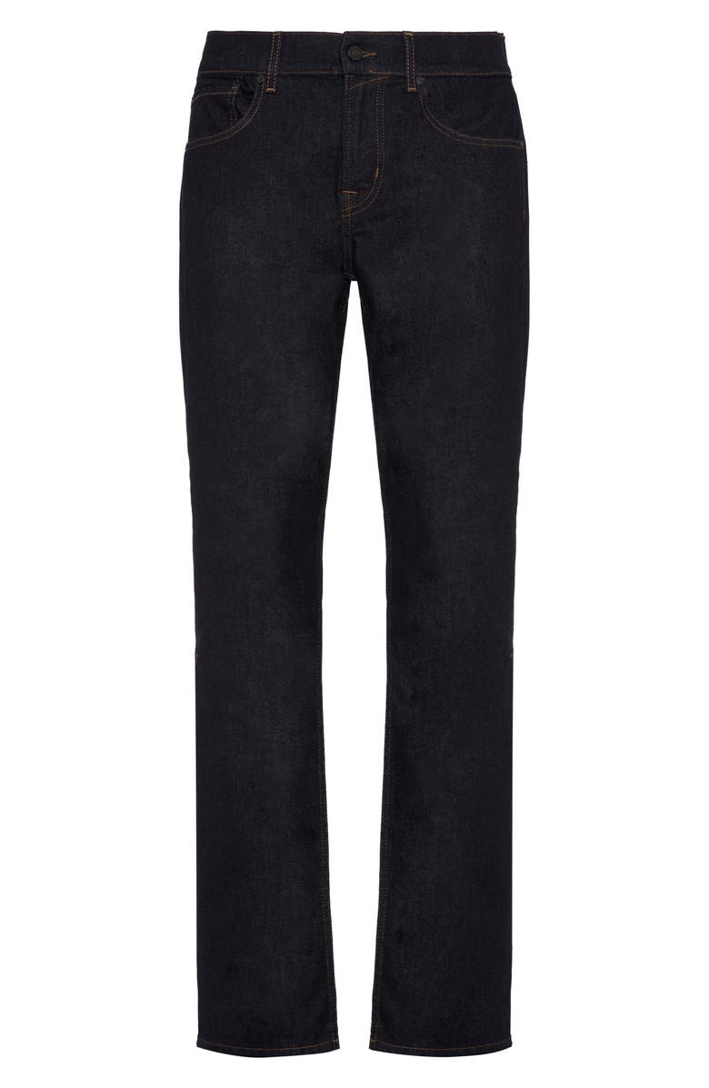 7 For All Mankind The Straight Squiggle Straight Leg Jeans, Alternate, color, Rinse Blue