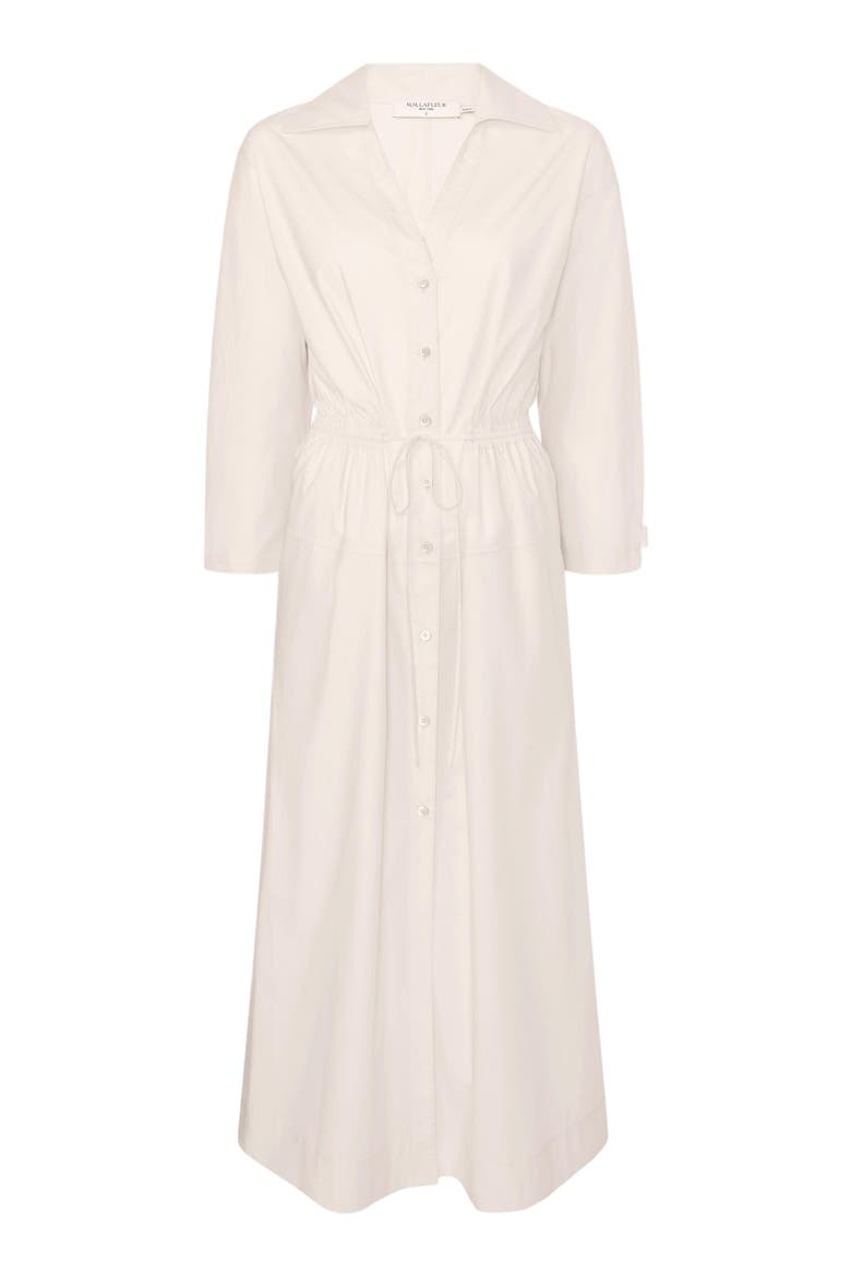Boden Al Fresco Dress, Alternate, color, Eggshell