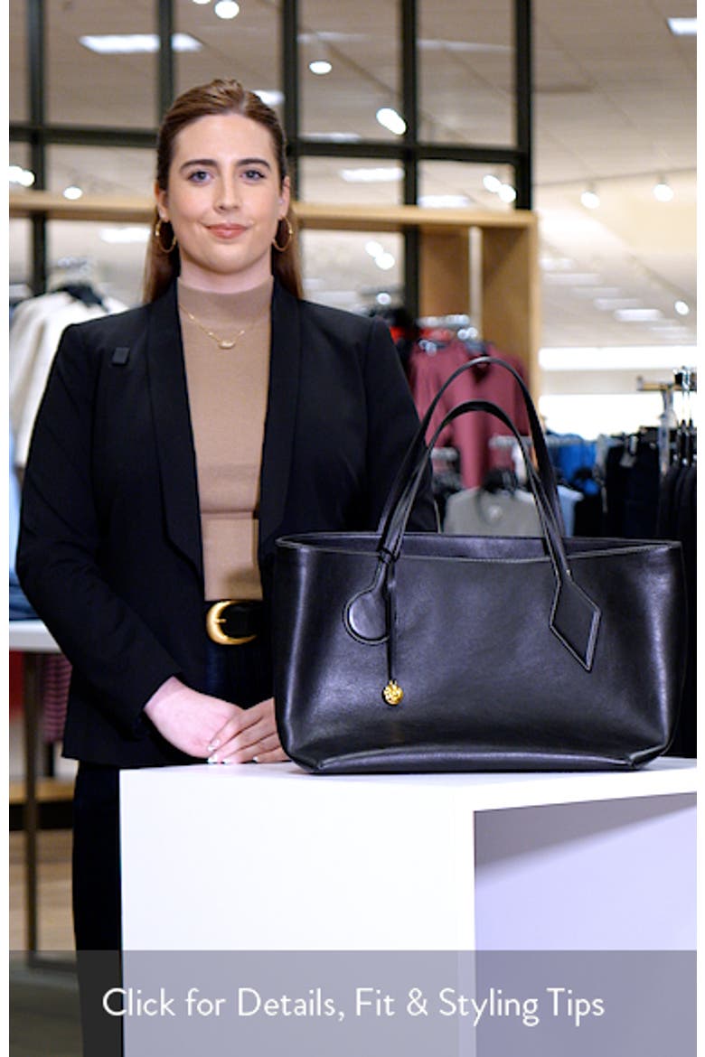 Large Sprout Leather Tote video
