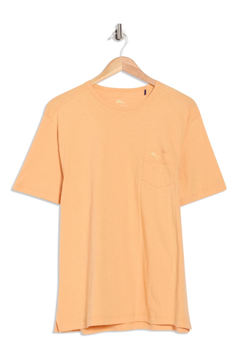 Cabo Bay Pocket T-Shirt, Alternate, color, BAKED PEACH