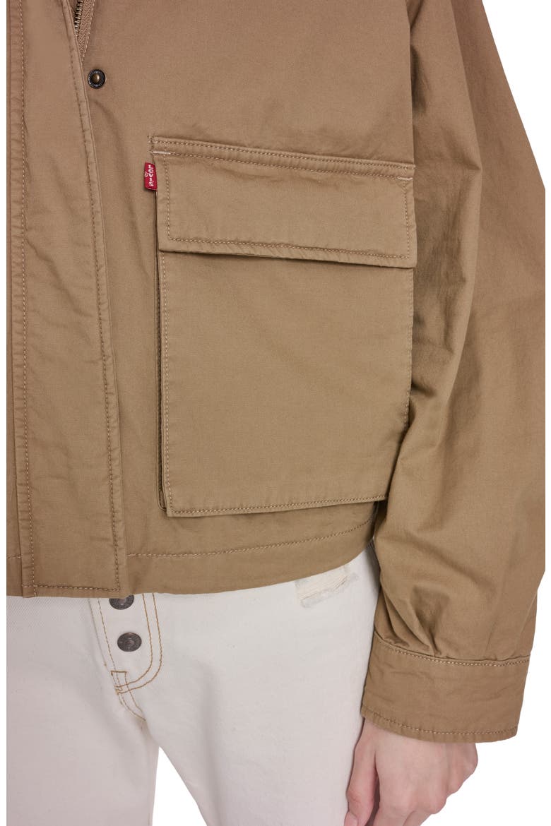 Crop Surplus Jacket, Alternate, color, ECRU