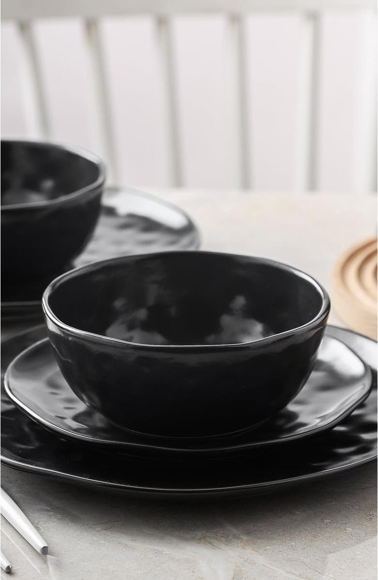 Stone Lain Ivy Porcelain 24-Piece Dinnerware Set, Alternate, color,