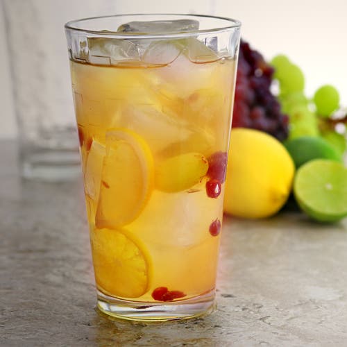 Gibson Home Great Foundations 4-piece 16 Oz. Tumbler Set, Square Pattern In Transparent