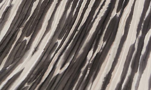 BELLA DAHL BELLA DAHL ABSTRACT STRIPE MIDI DRESS 