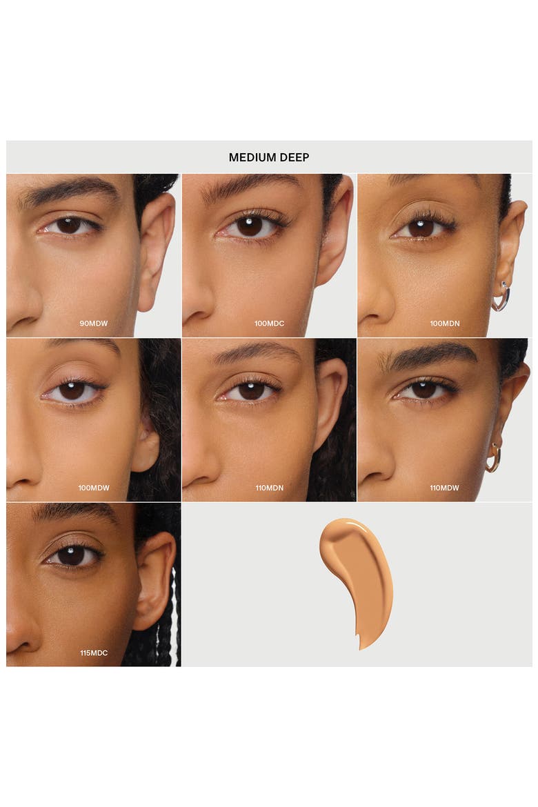 Beyond Wear Perfecting Matte Foundation, Alternate, color, 100 MEDIUM DEEP NEUTRAL