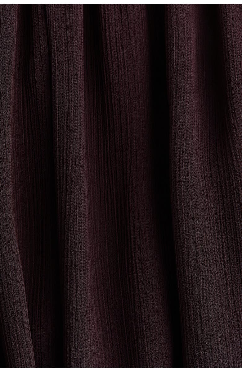 H&M Oversized Balloon-leg Jumpsuit, Alternate, color, Dark Brown