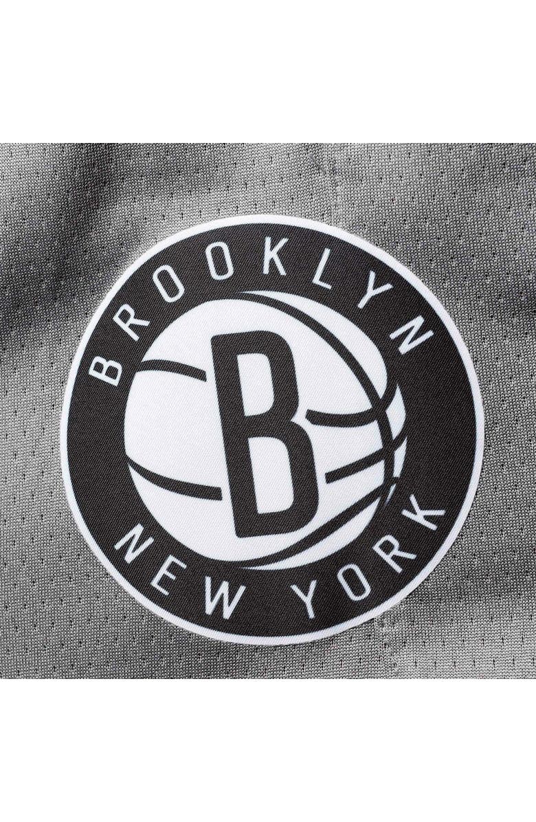 Jordan Brand Youth Jordan Brand Gray Brooklyn Nets 2019/20 Swingman Performance Shorts - Statement Edition, Alternate, color, 