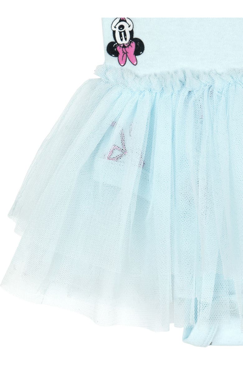 Minnie Mouse Tutu Bodysuit, Alternate, color, Minnie Mouse Blue