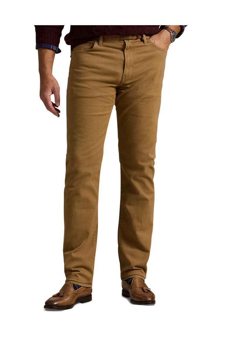 Polo Ralph Lauren Big & Tall Varick 5-Pocket Pants, Main, color, Rustic Tan