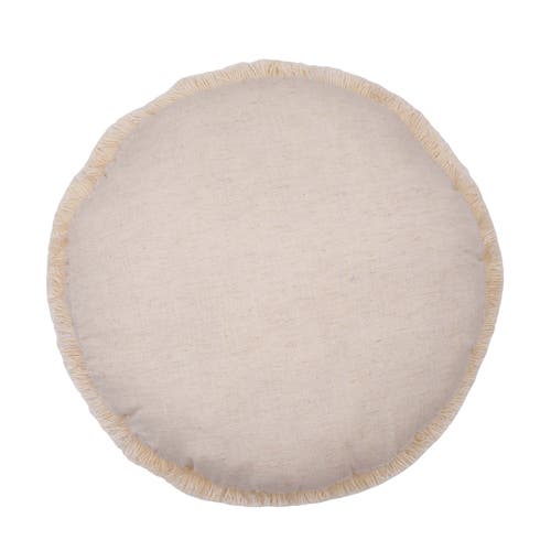 Carol & Frank Putnum Round Shaped Throw Pillow In Multi