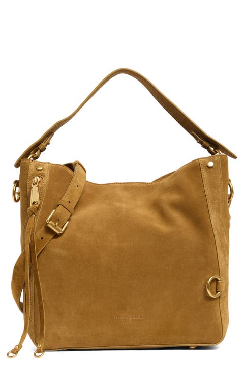 Mab Suede Hobo Bag