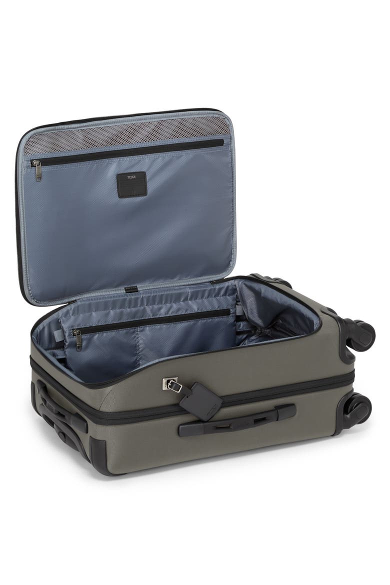 Merge 22-Inch International Dual Access 4-Wheel Carry-On, Alternate, color, ALLOY