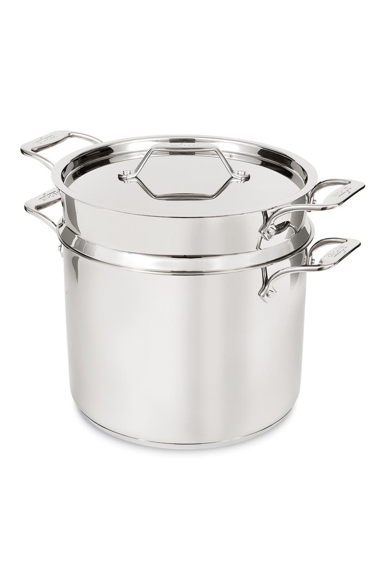 Simply Strain 12-Quart Stainless Steel Multipot with Insert, Main, color, SILVER