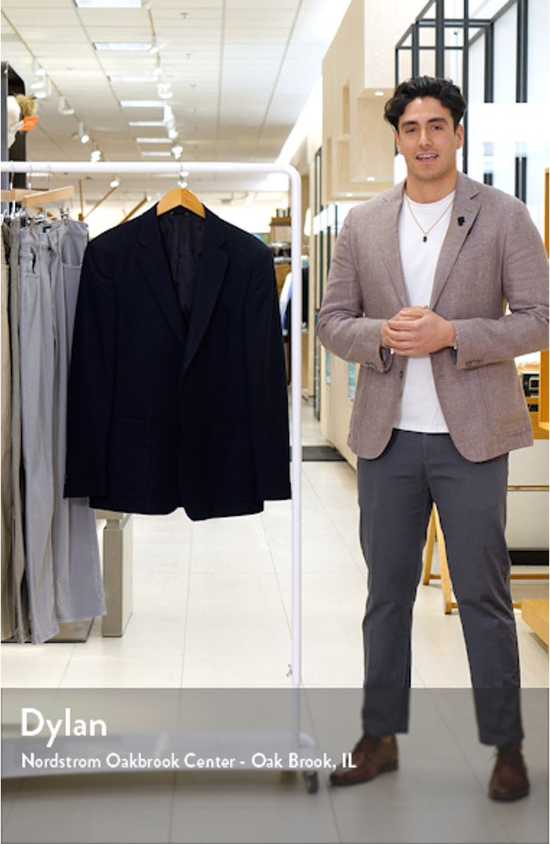 Virgin Wool Blend Sport Coat, sales video thumbnail