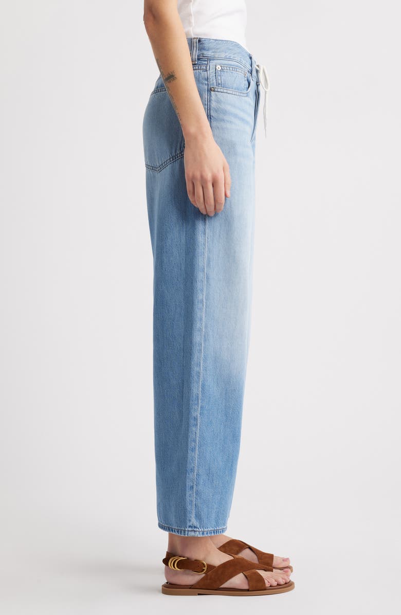 Madewell Low-Slung Baggy Jeans, Alternate, color, Hambley Wash