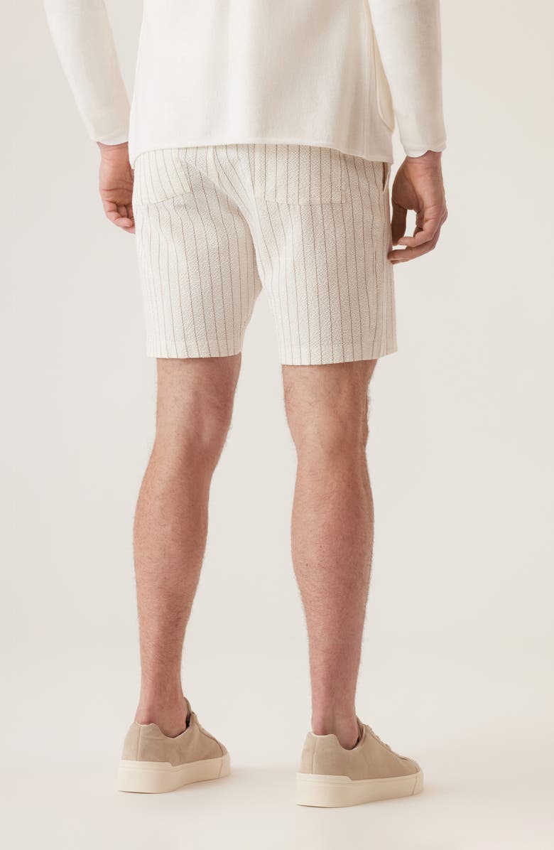 DEKE Infinity 360 Supernatural Seersucker Bermuda Shorts, Alternate, color, Natural/Khaki