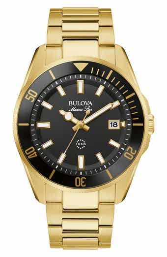 BULOVA Marine Star Quartz Bracelet Watch, 43mm