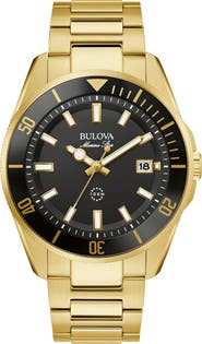 BULOVA Marine Star Quartz Bracelet Watch, 43mm