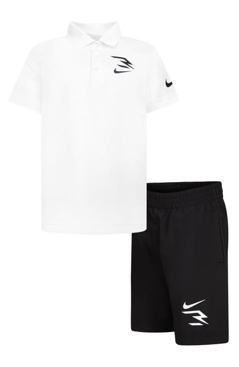 Kids' Dri-FIT Polo & Shorts Set (Little Kid)