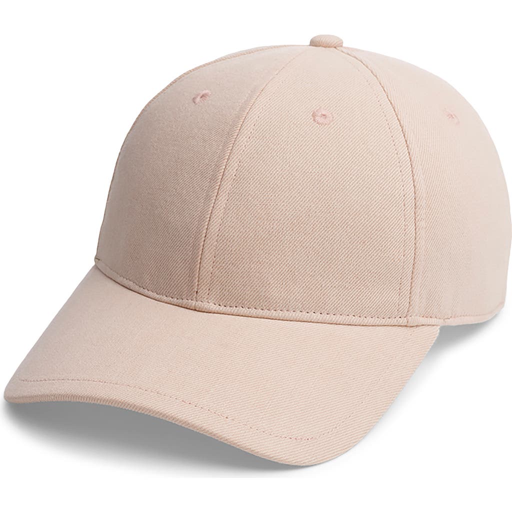Rag & Bone Spire Linen Twill Baseball Cap In Orange