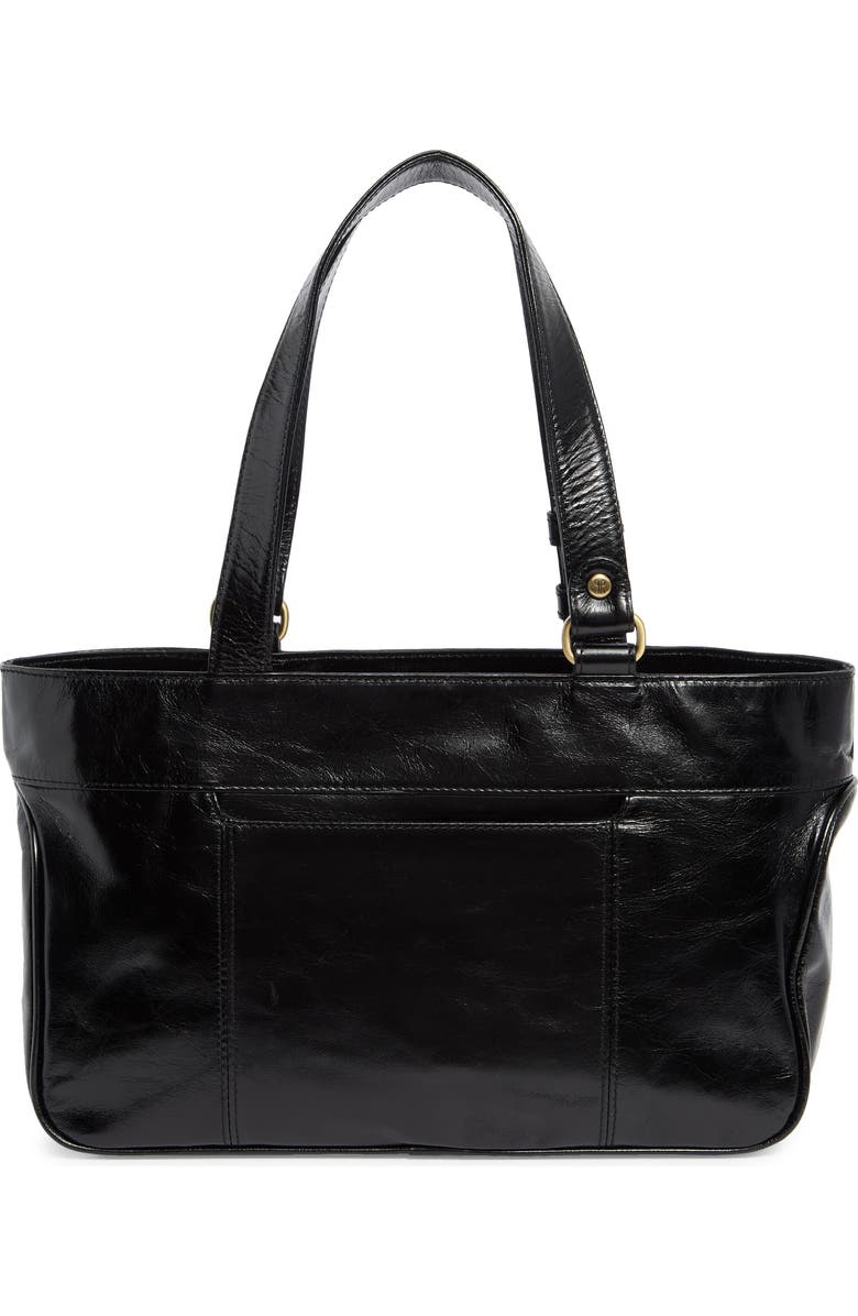HOBO Autry Leather Satchel, Alternate, color, Black