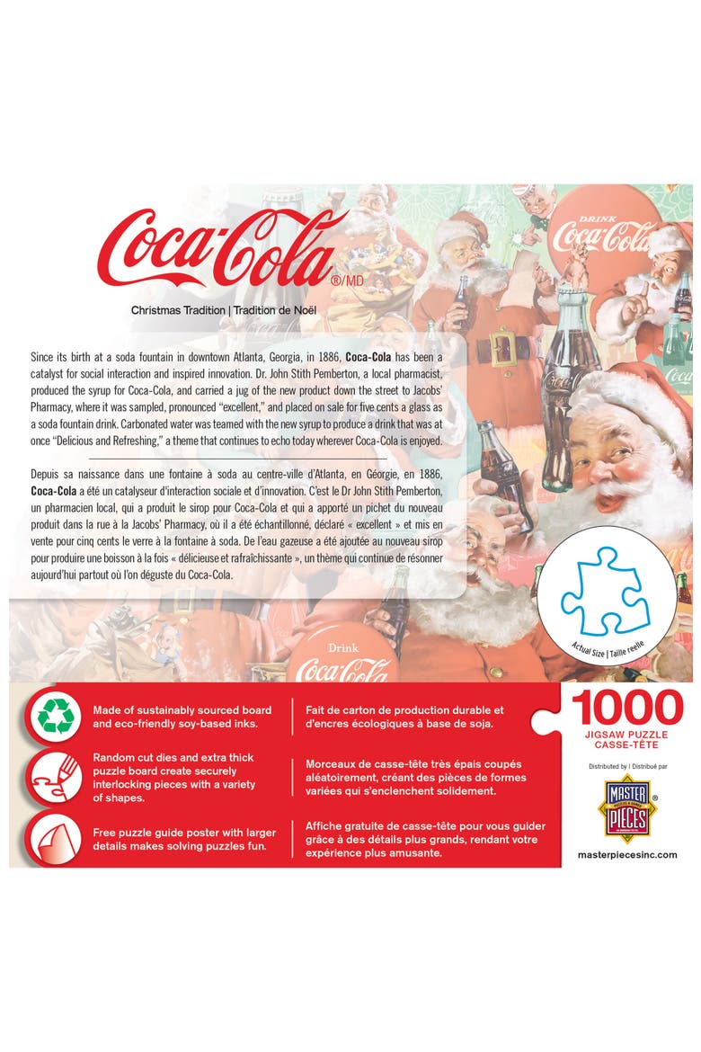 Coca-Cola Tradition 1000 Piece Puzzle, Alternate, color, Multicolor