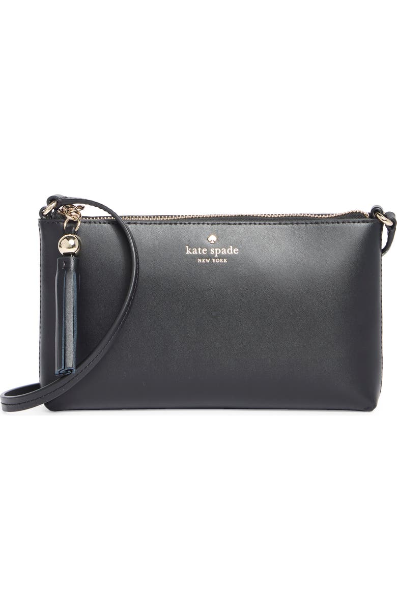 Kate Spade New York ivy street amy crossbody, Main, color, Black