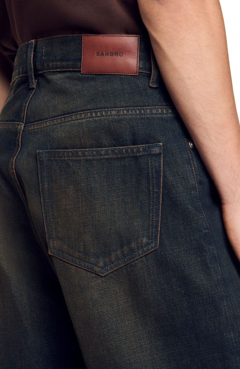 SANDRO Baggy jeans, Alternate, color, 